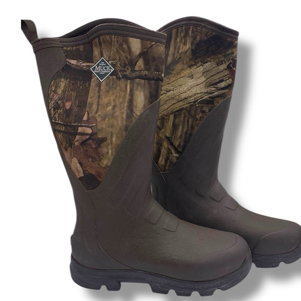 The Original Muck Boot Company Woody Size 12 Camo Boots Rubber